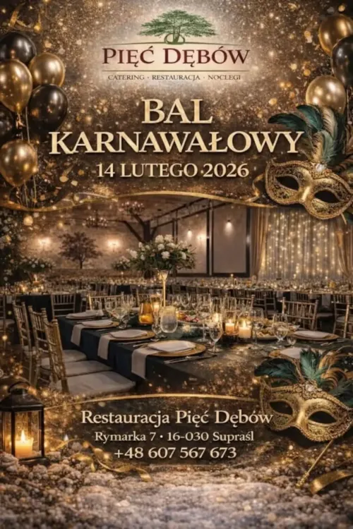 Bal Ostatkowy w Pięciu Dębach