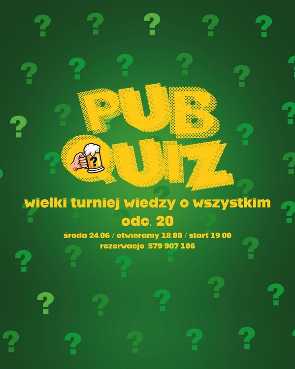PUBQUIZ (odc. 20) Wielki Turniej Wiedzy o Wszystkim!