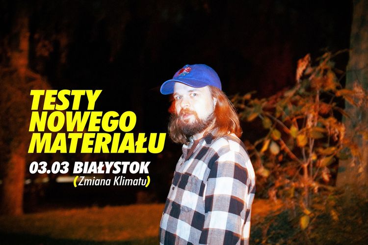 Bartek Walos – testy nowego materiału