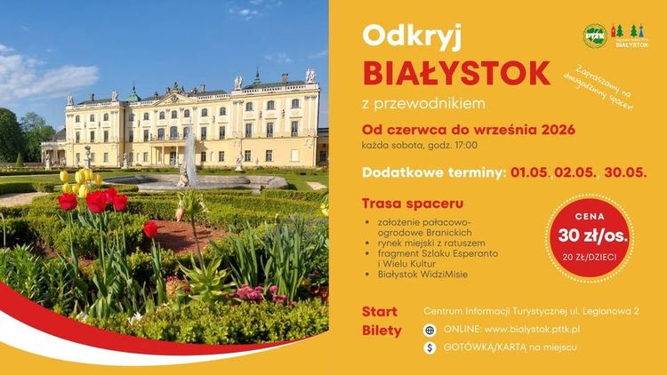 Odkryj Białystok z przewodnikiem - spacer 2 h
