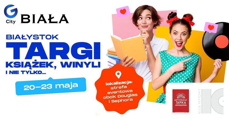 Targi Książek, Winyli i Nie Tylko – zapraszamy w dniach 20-23 maja! 