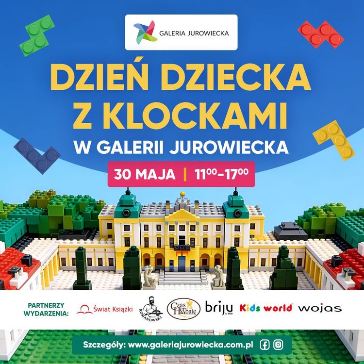Dzień Dziecka z klockami w Galerii Jurowieckiej!