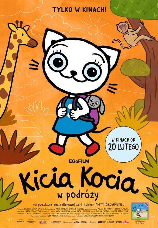 Kicia Kocia w podróży – pokazy przedpremierowe 14/02