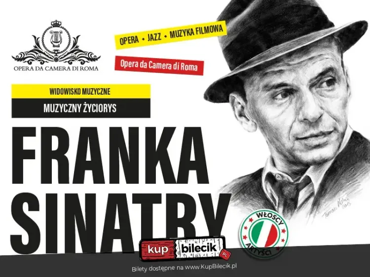 Muzyczny życiorys Franka Sinatry przy świecach - Wyjątkowy koncert w stylu włoskim