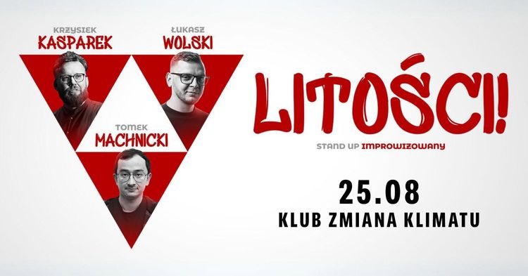 LITOŚCI! / Kasparek + Wolski + Machnicki, gość: Mieszko Minkiewicz