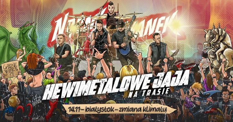 WYPRZEDANE! – NOCNY KOCHANEK + Over The Under + Masturbator / trasa „Hewimetalowe Jaja” - wydarzenie w Białymstoku