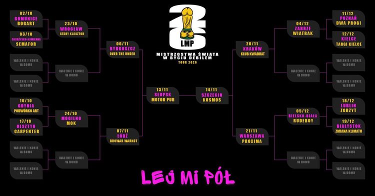 LEJ MI PÓŁ + Lost In You / „MISTRZOSTWA ŚWIATA W BYCIU DEBILEM TOUR 2026” - wydarzenie w Białymstoku