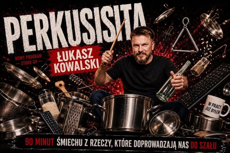 Łukasz Kowalski – premiera programu „PERKUSISTA” - wydarzenie w Białymstoku
