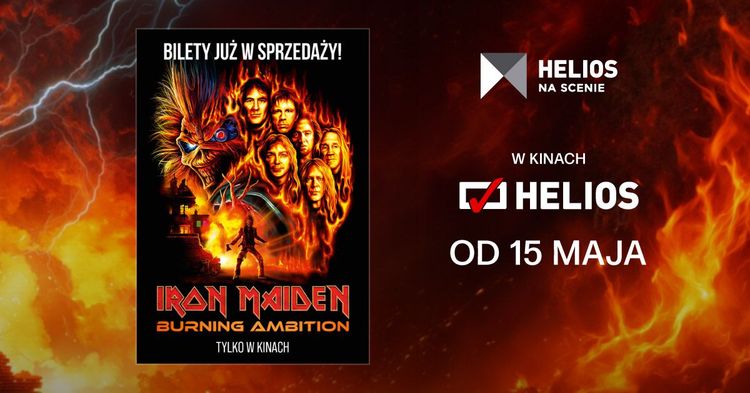 HELIOS NA SCENIE „IRON MAIDEN: BURNING AMBITION”