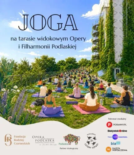 Joga na tarasach Opery