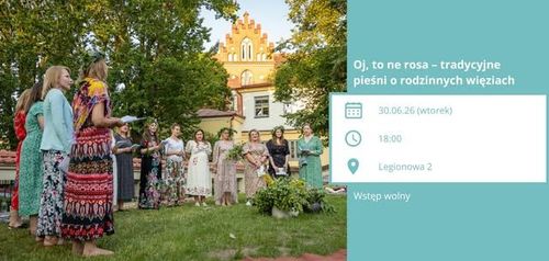 Oj, to ne rosa – tradycyjne pieśni o rodzinnych więziach