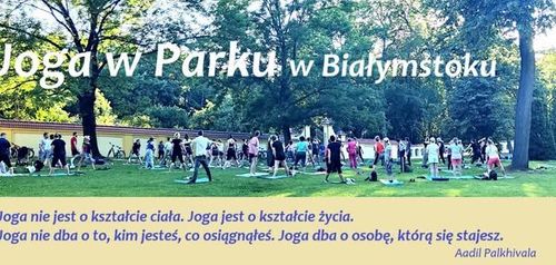 Joga w Parku w Białymstoku