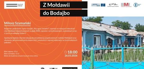 „Z Mołdawii do Bodajbo” – spotkanie autorskie z Miłoszem Szymańskim