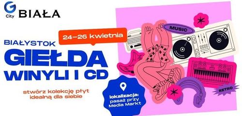 Giełda Winyli i CD w Galerii Białej w Białymstoku