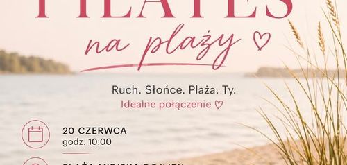 Pilates na plaży Dojlidy