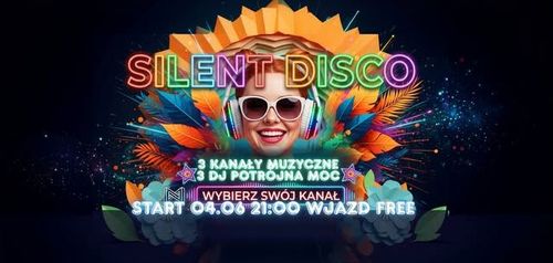 🎧 SILENT DISCO NA MŁYNOWEJ 🎧 WJAZD FREE TYLKO 2 TERMINY 04.06 i 25.06